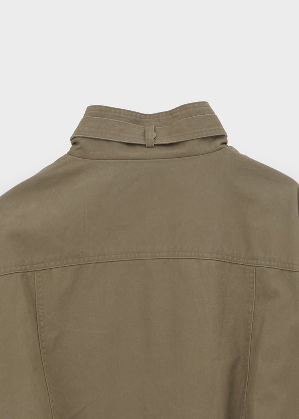 Equinox High-Neck Washed Cotton Jumper