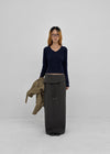 Relucton V-neck long-sleeve tee