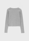 Relucton V-neck long-sleeve tee