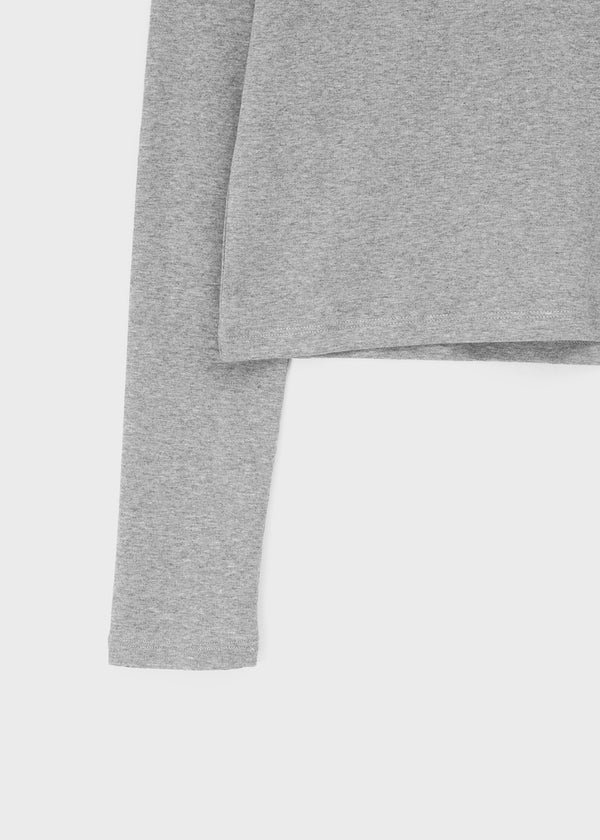 Relucton V-neck long-sleeve tee