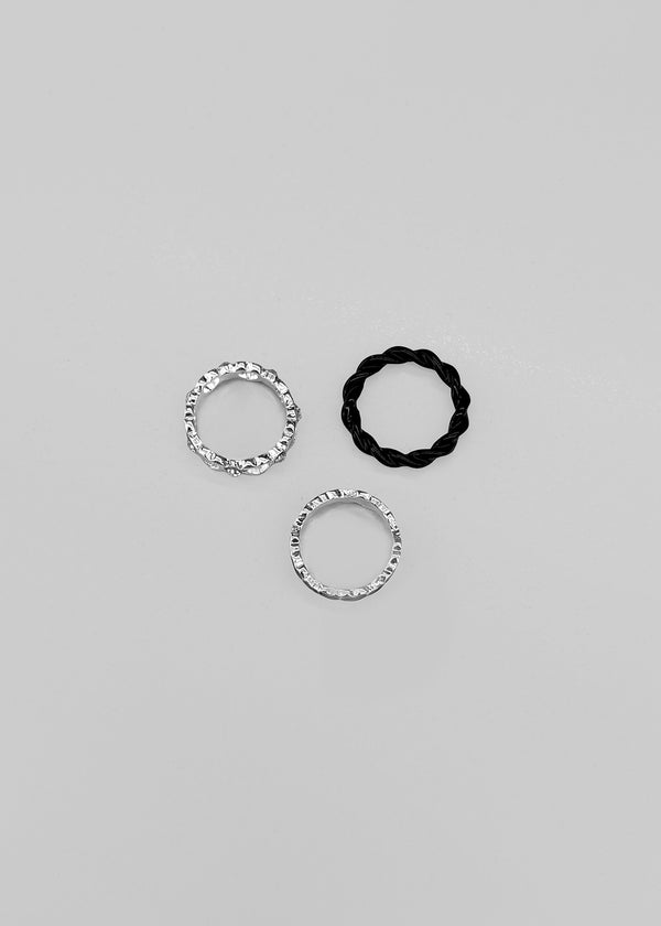Dupois Heart 3-Set Ring