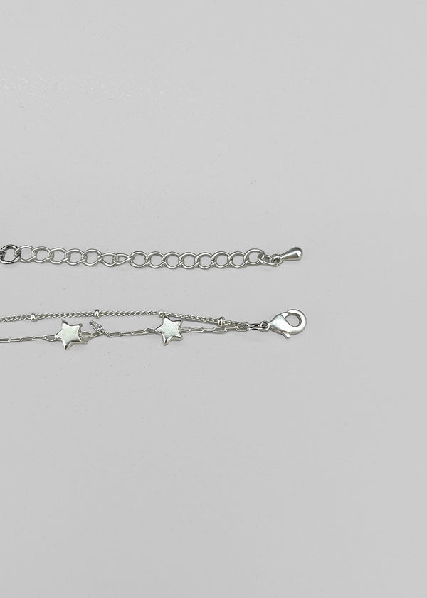 Lepel Layered Star Anklet