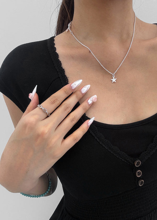 Tcaro chain open ring