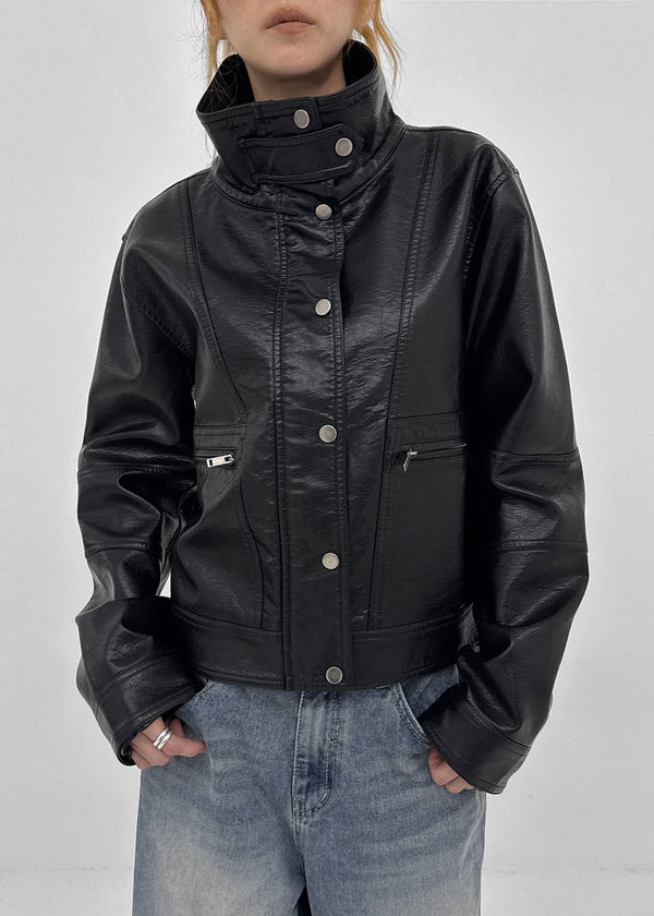 [MADE] Dane Leather Jacket