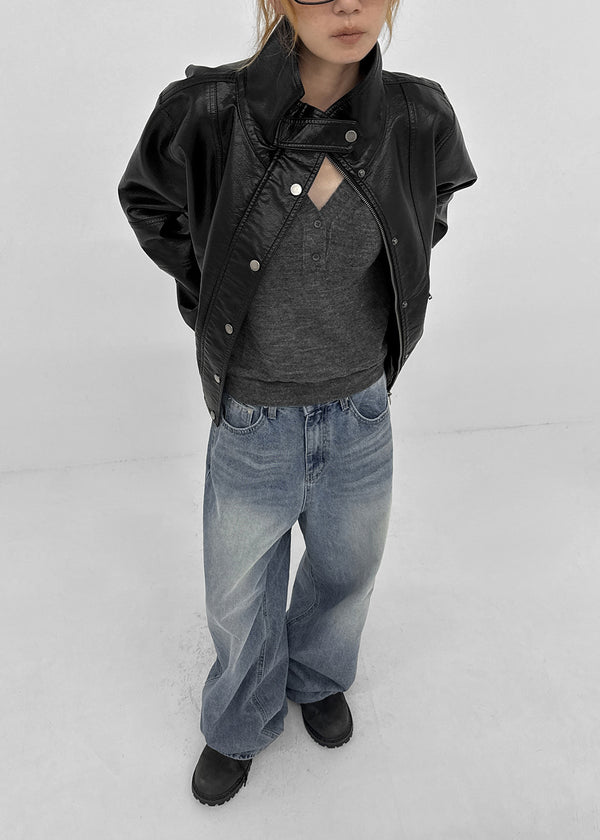 [MADE] Dane Leather Jacket