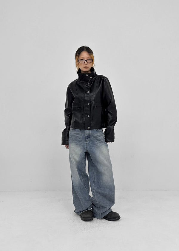 Birulan wide denim pants