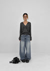 Birulan wide denim pants