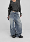 Birulan wide denim pants