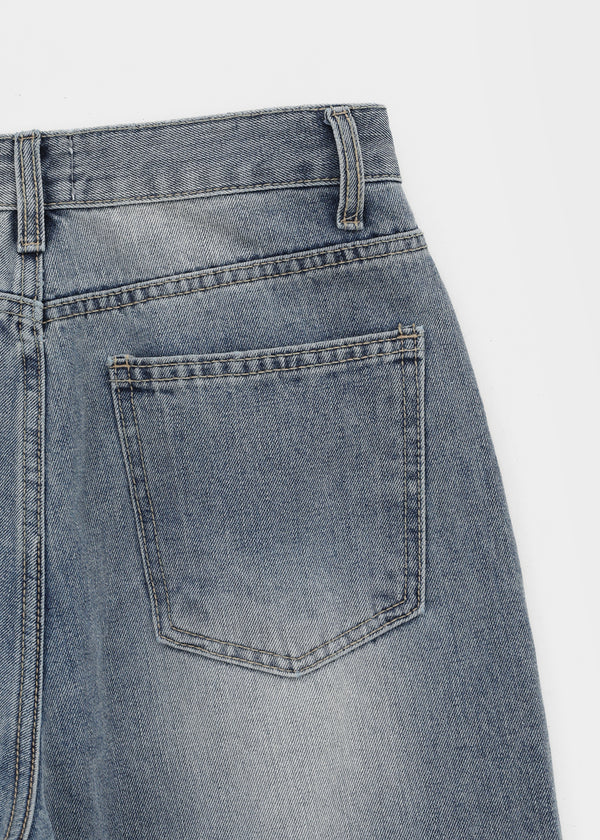 Birulan wide denim pants