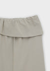 Yilding banding diagonal folding long skirt