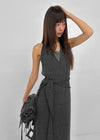 [MADE] Saar Strap Halter Two-Way Dress