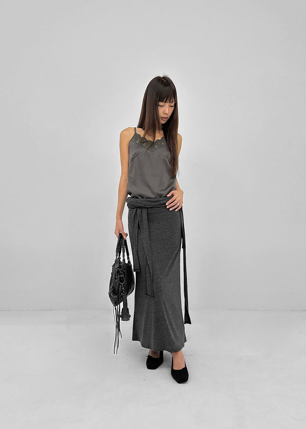 Rhodia Satin Lace Sleeveless
