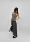 Rhodia Satin Lace Sleeveless