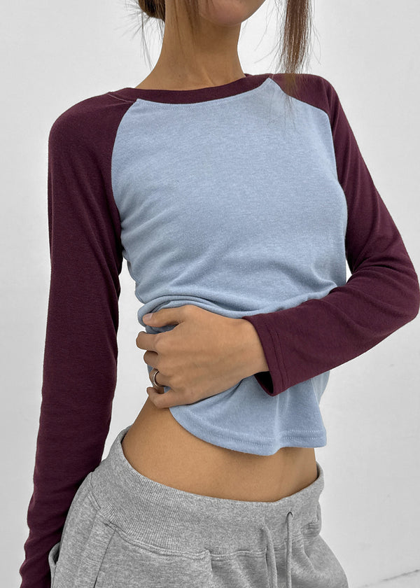 Bunt raglan long-sleeve shirt
