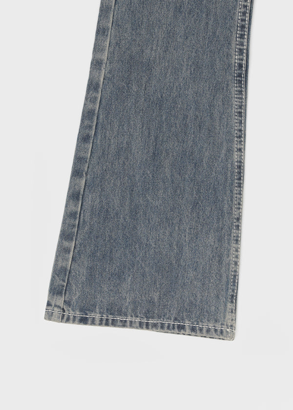 [MADE] Renel Stitch Low-Waist Bootcut Denim Pants