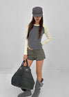 Bunt raglan long-sleeve shirt