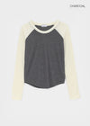 Bunt raglan long-sleeve shirt