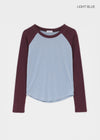 Bunt raglan long-sleeve shirt