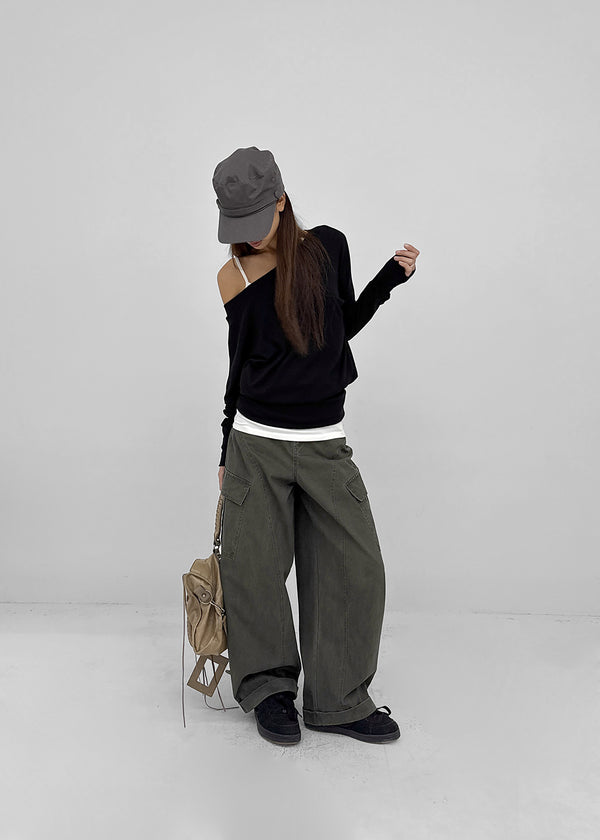 Rotor Vintage Cargo Banding Pants