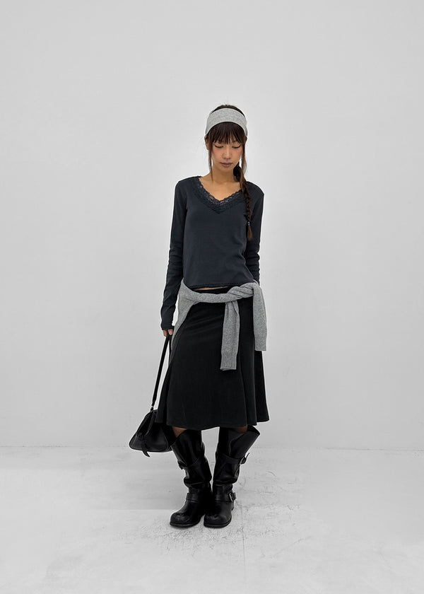 Trouche midi skirt