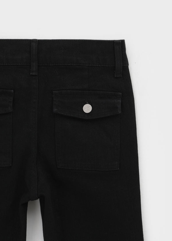 [MADE] Feb Cropped Bootcut Cotton Pants
