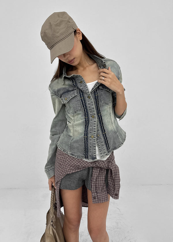 The Doub vintage denim shirt