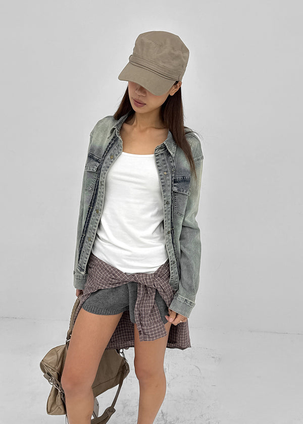 The Doub vintage denim shirt
