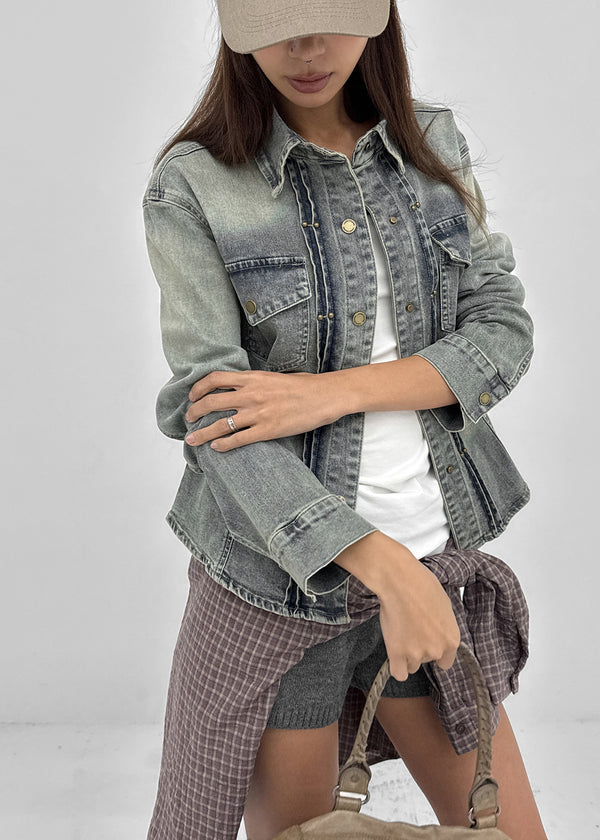 The Doub vintage denim shirt