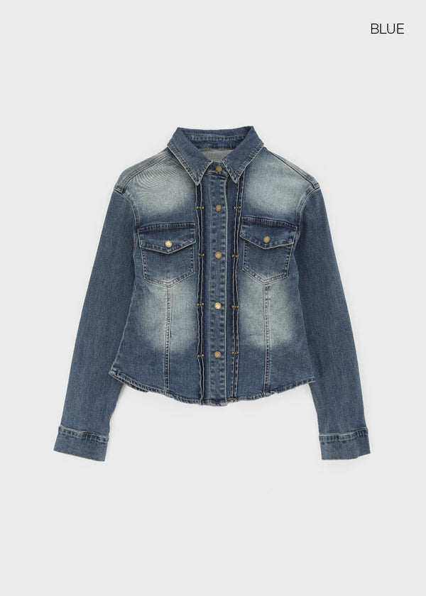 The Doub vintage denim shirt