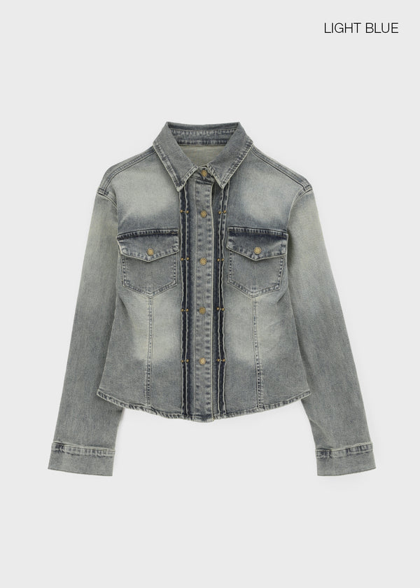 The Doub vintage denim shirt