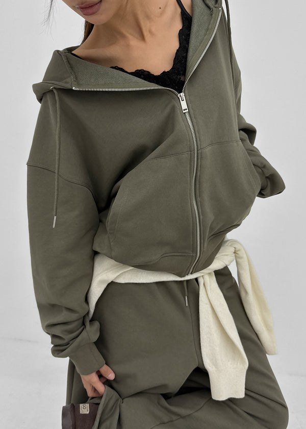 [MADE] Bennoir Oversized Zip-up Hoodie