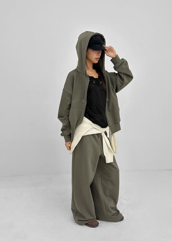 [MADE] Bennoir Oversized Zip-up Hoodie