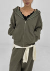 [MADE] Bennoir Oversized Zip-up Hoodie