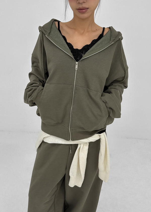 [MADE] Bennoir Oversized Zip-up Hoodie