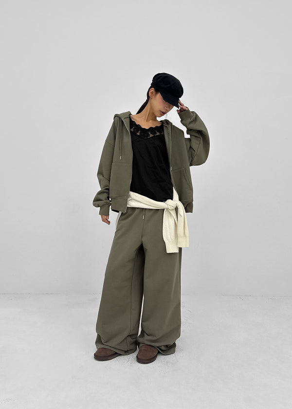 [MADE] Bennoir Oversized Zip-up Hoodie
