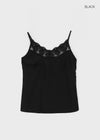 Rhodia Satin Lace Sleeveless