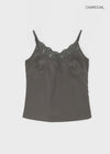 Rhodia Satin Lace Sleeveless