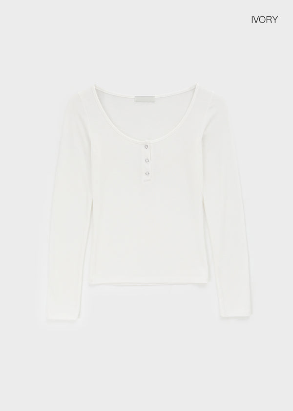 Robin Button long-sleeve shirt