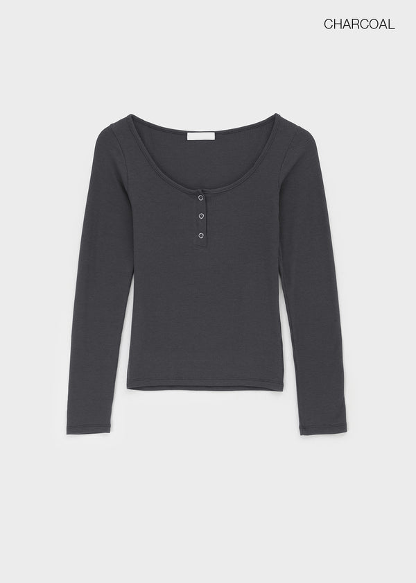 Robin Button long-sleeve shirt