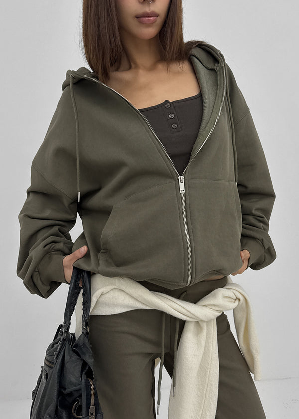 [MADE] Bennoir Oversized Zip-up Hoodie