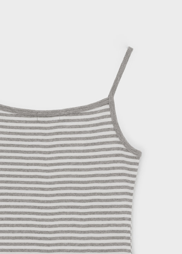 Luna Stripe Lace Sleeveless