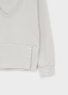 Anna Deep V-Neck Sweatshirt
