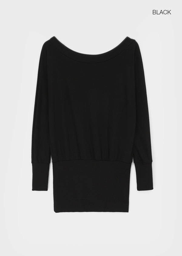 [MADE] Todo Off-shoulder Long Sleeve Tee