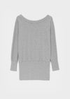 [MADE] Todo Off-shoulder Long Sleeve Tee