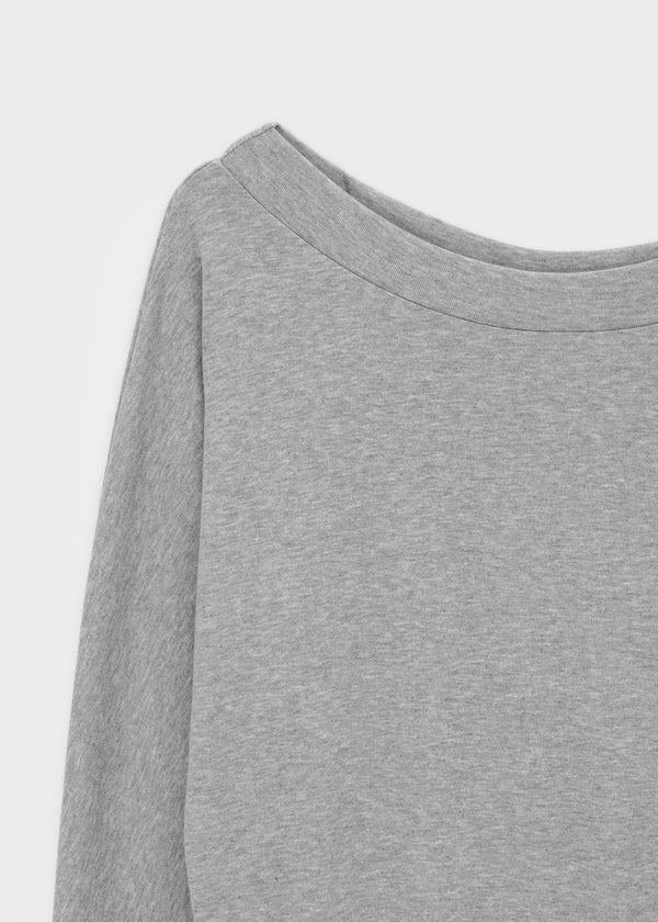[MADE] Todo Off-shoulder Long Sleeve Tee