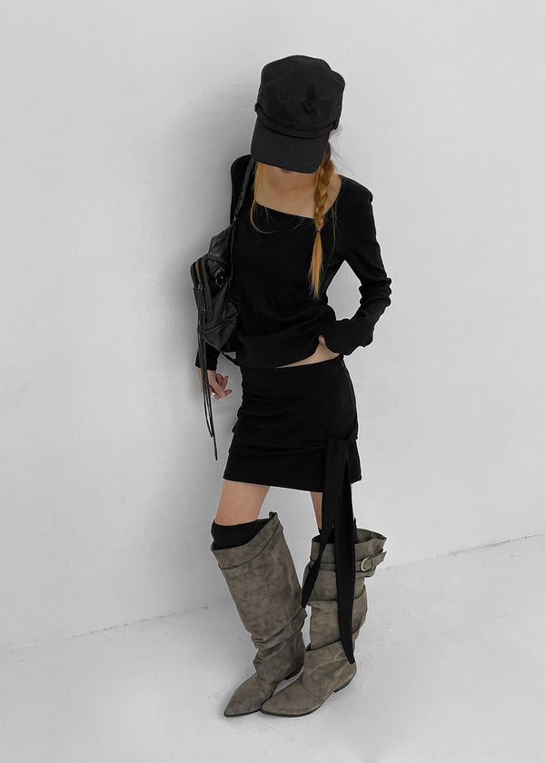 Roenig strap miniskirt