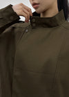 Macabre high-neck cotton jumper