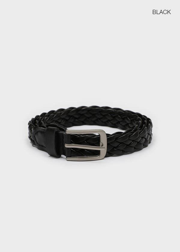 The visible cable leather belt