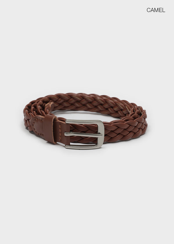 The visible cable leather belt