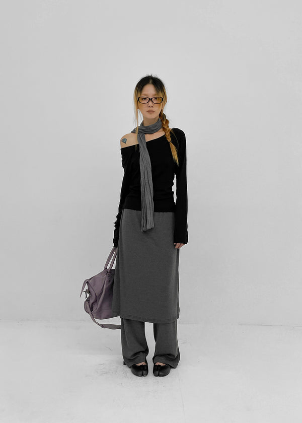 Elion Slit Skirt Pants